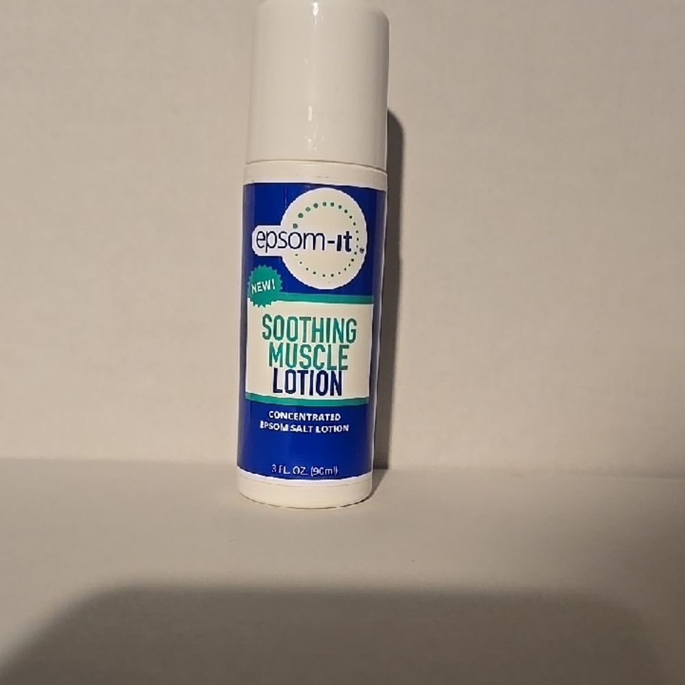 Soothing Muscle Lotion — White & Blue